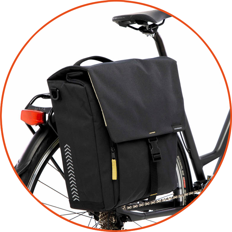 Pojedyncza sakwa rowerowa New Looxs Tulum Single 16L